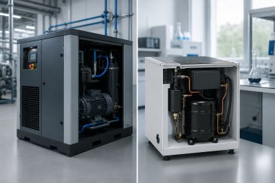 Compresseur à vis ou compresseur scroll : lequel choisir pour un air propre et silencieux ?
