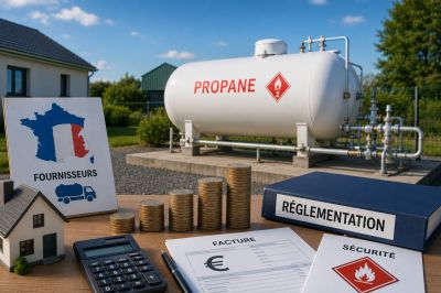 Gaz propane en citerne : prix, coûts, réglementation et fournisseurs en France