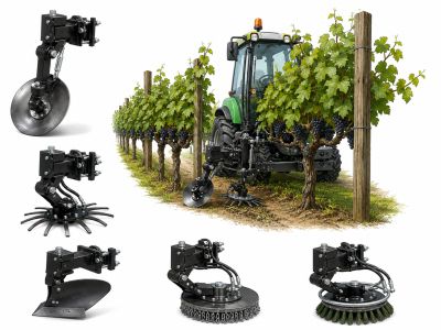 Désherbage mécanique de la vigne : quels outils pour travailler sous le rang ?