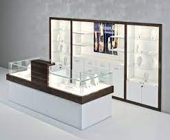 Vitrine comptoir bijoux 