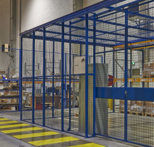 Cloisons grillagées modulaires