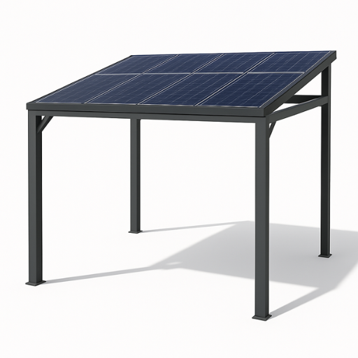 Pergola solaire aluminium