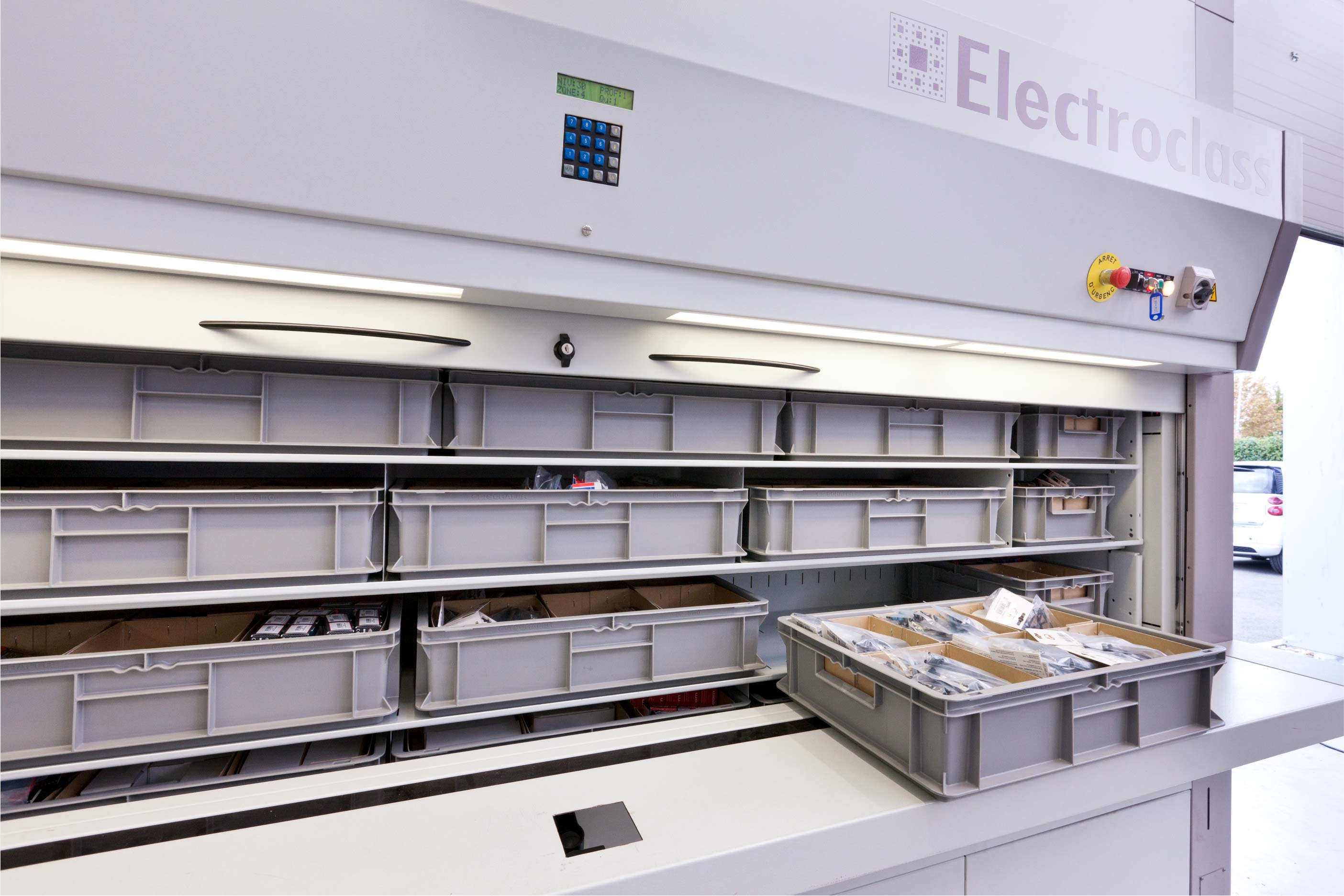 Stockeur rotatif pour pharmacie