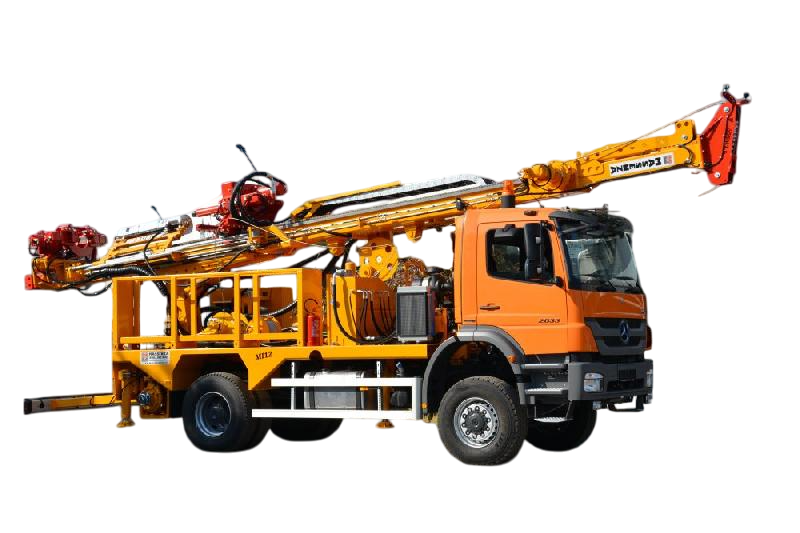 Foreuse sur camion