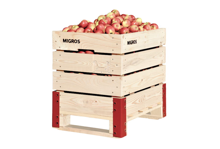 Palox bois pour fruits et légumes