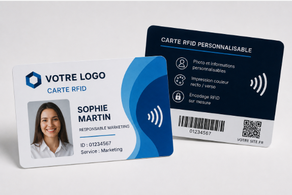 Carte RFID personnalisable