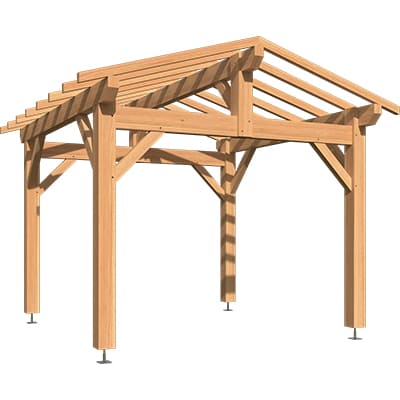Kit pergola en bois sur mesure