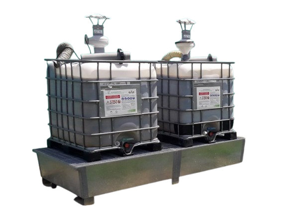 Cuve IBC pour effluents phytosanitaires
