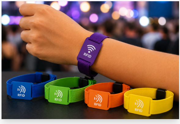 Bracelet RFID événement