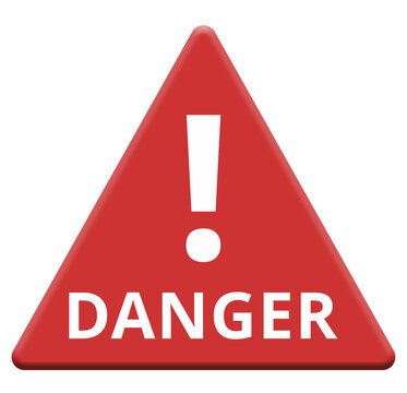 Panneau de signalisation de danger