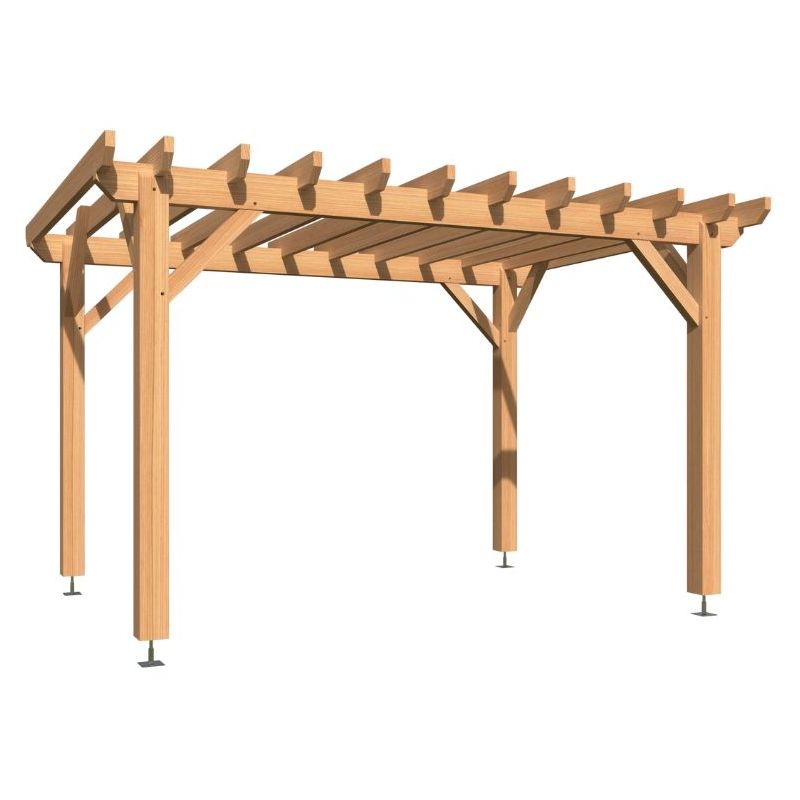 Pergola en bois autoportée sur mesure