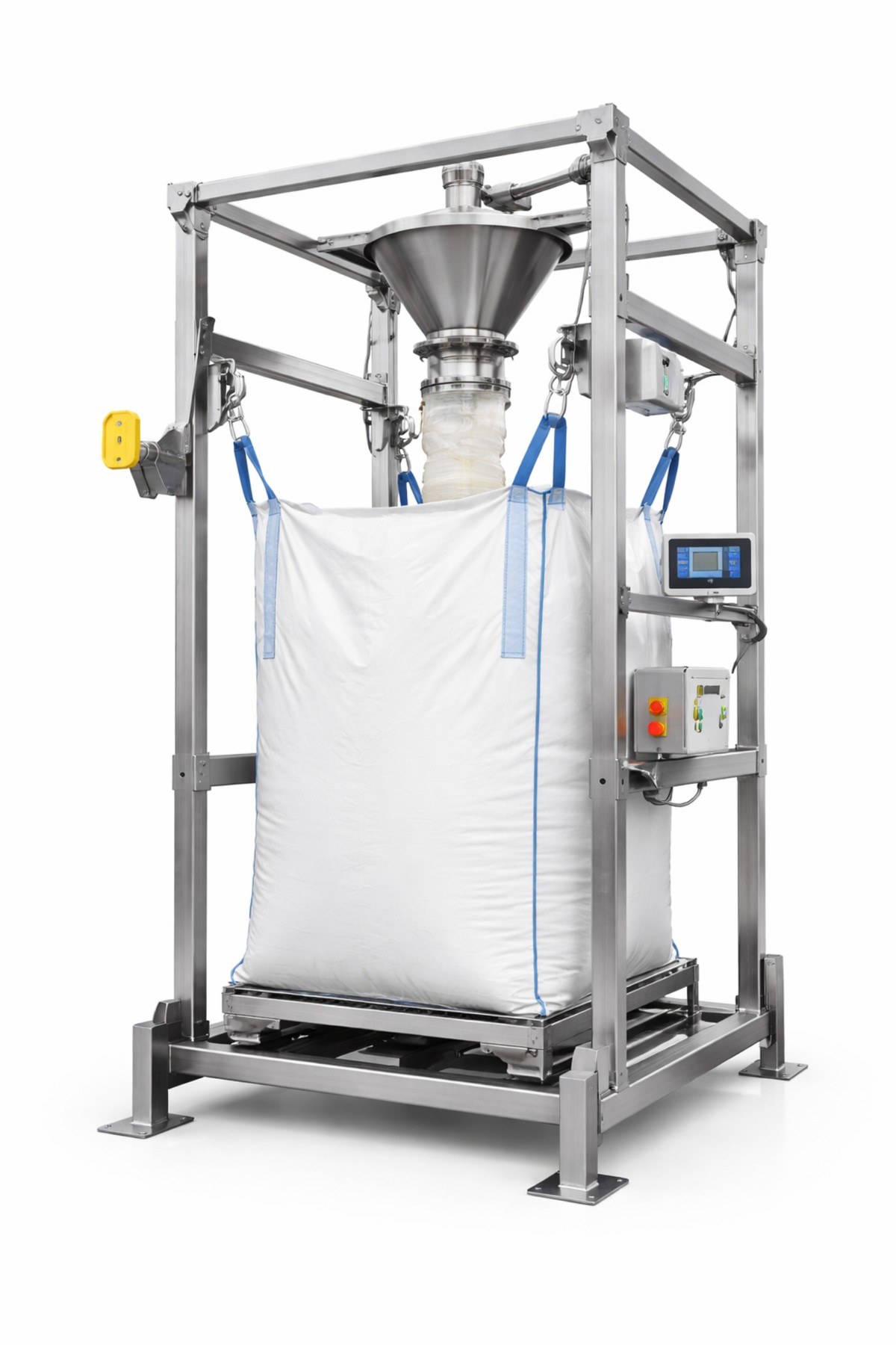 Station de remplissage de big bags manuelle