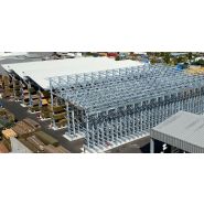 Hangar de stockage en bois