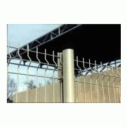 Poteau de clôture en aluminium