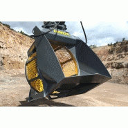 Godet cribleur pour compost