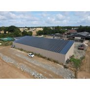 Bâtiment photovoltaïque Triangle