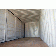 Container open side