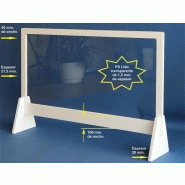 Cloisons de séparation Plexiglass transparente et mobile - TORENCO