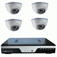 kit camera de surveillance poe