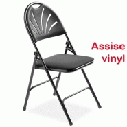 chaise pliante tissu