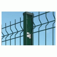 Poteau de clôture metallique