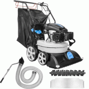 Aspirateur broyeur de feuilles sur roues