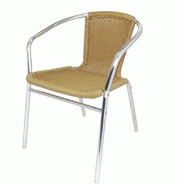 chaise osier terrasse