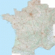 Carte de France routière