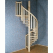Escalier hélicoïdal en bois