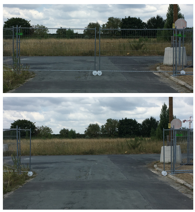 Kit de clôture coulissante Produit 100 Limites - 3,50 m de longueur
