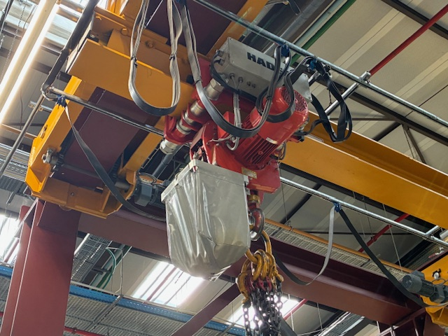 Palan électrique HADEF 6300 kg - capacité 6300 kg