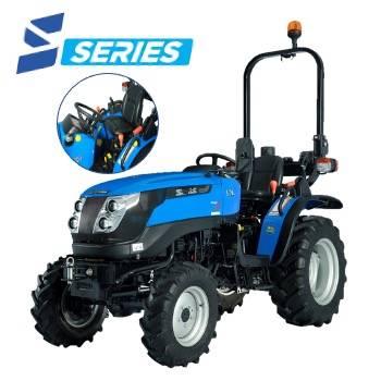 Micro-tracteur SOLIS 26 - 26 CV diesel - Moteur Mitsubishi 1318 cm³ - 4x4 - Attelage 3 points CAT.1