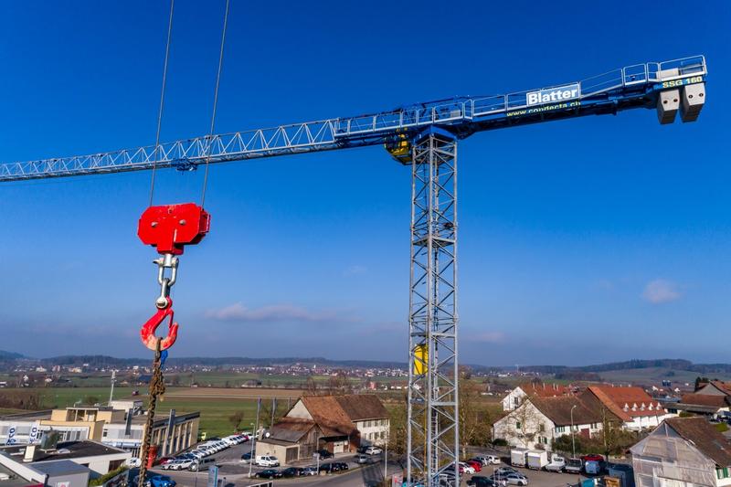 Grue EURO 4515 à montage rapide - portée 45 m, charge principale 6000 kg, location /achat
