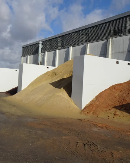 Cloisons modulables en acier pour zones de stockage - Démontables et mobiles sans ancrage