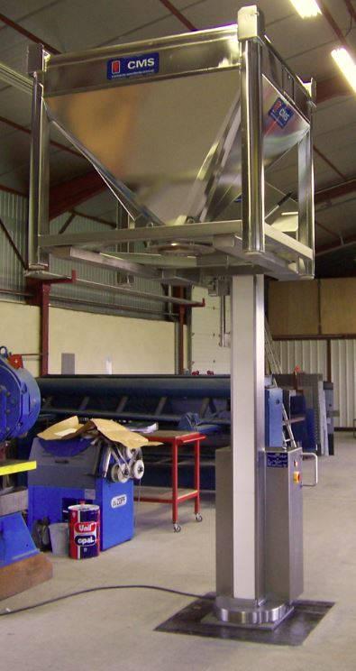 Potences de levage CMS Lever, pivoter et déposer vos conteneurs EUROBIN®