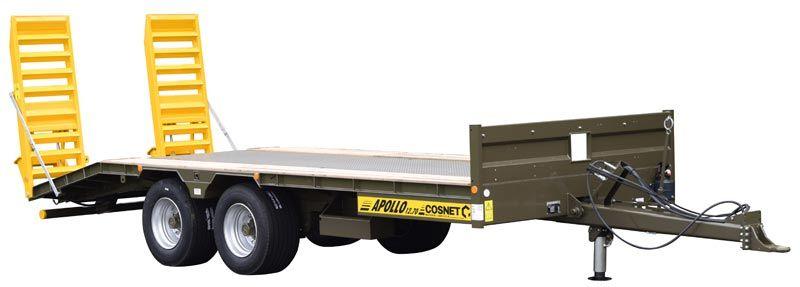 Porte-engins APOLLO 12.70 - Freinage Pneumatique, charge utile 12,40 T, longueur utile 6,91 m