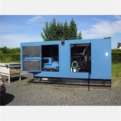 Groupe électrogène occasion 250 kVA - VOLVO diesel - 2002 - 67 heures - 4m50x1m30x2m30