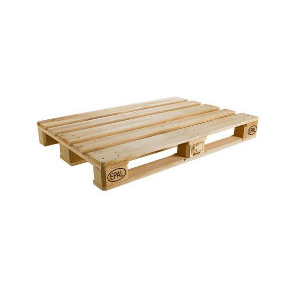 Palette Europe EPAL - Dimensions extérieur 120 cm, poids 25 kg