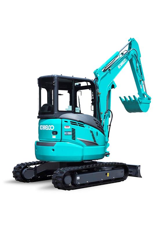 Mini pelle 5t sur chenilles SK50SRX - performances exceptionnelles et design ergonomique