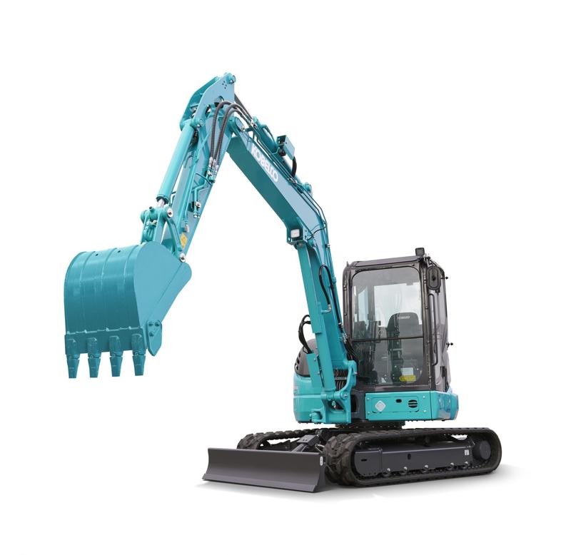 Mini pelle 6T sur chenilles SK58SRX - productivité, performances et confort