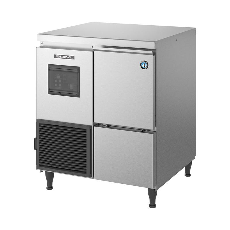 Machine à glace grains HOSHIZAKI FM-120KE-HCN - 110 kg/24h, 32 kg de stockage, 640 x 600 x 800 mm