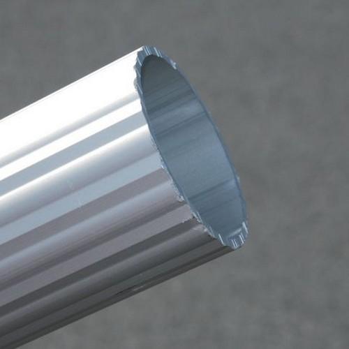 Mât en aluminium anodisé type MC, diamètre 90mm, hauteur 3m - Réf. MC90/3M