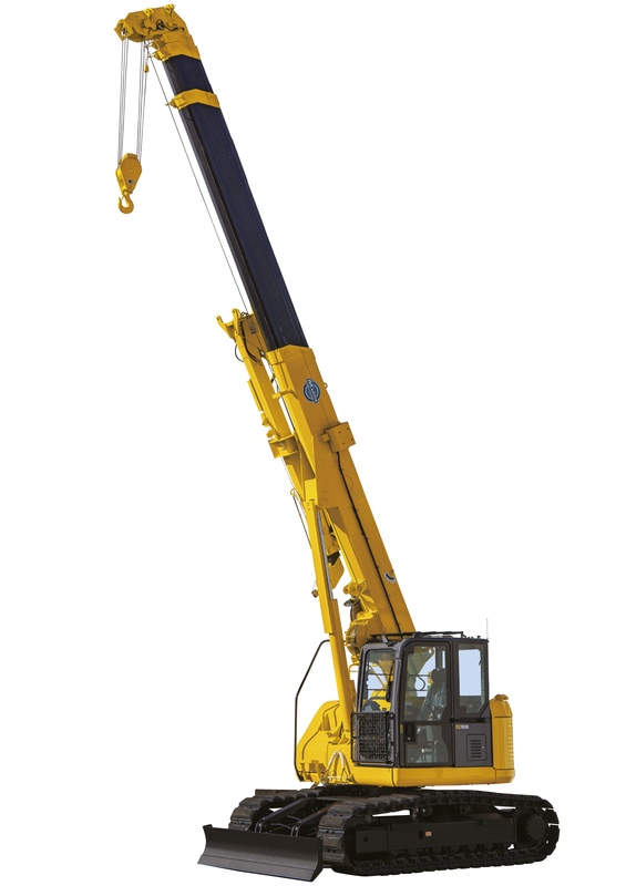 Grue sur chenilles MAEDA CC - 1908 - hauteur de levage max. 20 m - capacité max. 8 000 kg