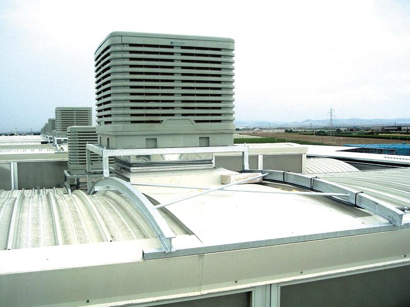 Rafraichisseur adiabatique FR - rafraîchissement d'air par évaporation pour environnements de travail
