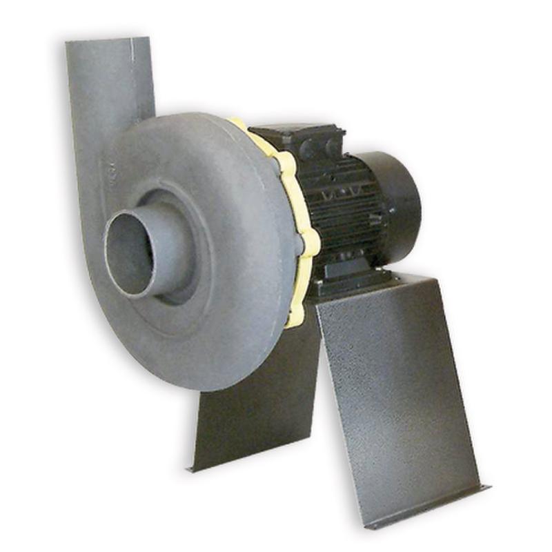Ventilateur centrifuge pour bras d'aspiration - Moteur 0,37 kW 2800 t/min - Triphasé 230/400 V - IP55