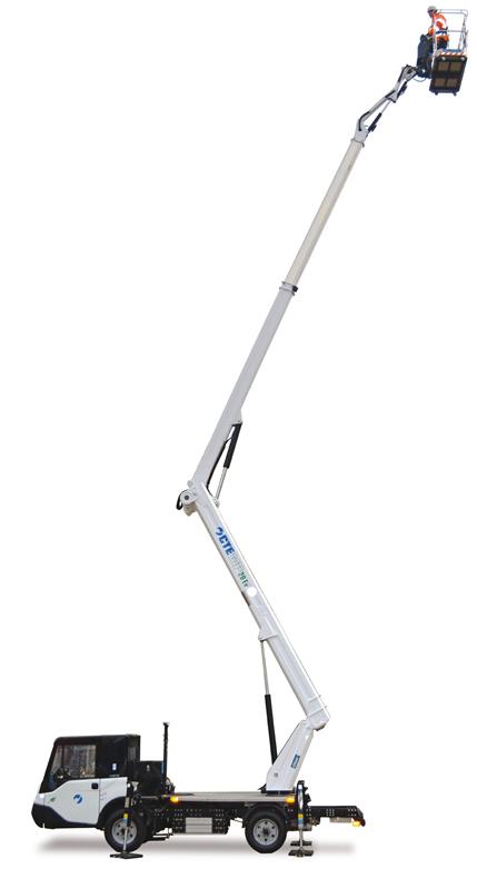 Nacelle écologique MP 20 Ev - 20 m de hauteur - capacité 250 kg - 3,5 t - véhicule électrique