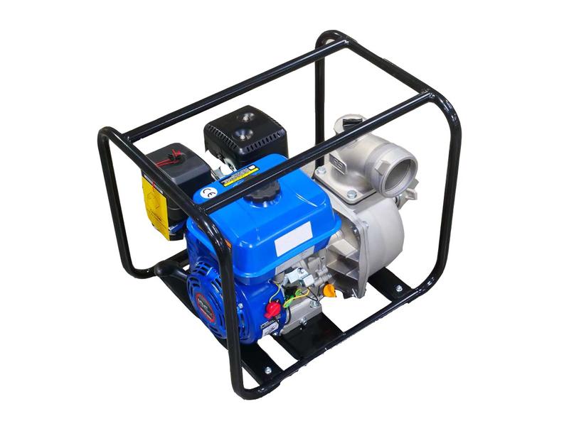 Motopompe Eaux claires 60 m³/h + flexibles & refoulement - Pompe centrifuge auto-amorçante 4 CV