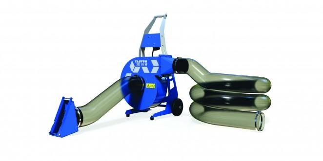 Aspirateur de sciure mobile XE 10 M - 1,1 kW / 230V - 2860 trs/min - Ø 14cm / 2m - Ø 12cm / 5m