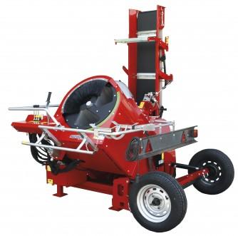 Axle carrier with lighting - transport dimensions 306 x 214 x 289 cm, weight 280 kg