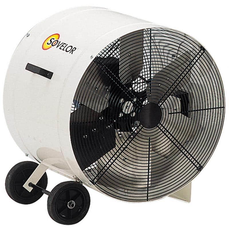 Extracteur d'air V600 - 600mm de diamètre ventilateur, 9700 m³ débit d'air maxi